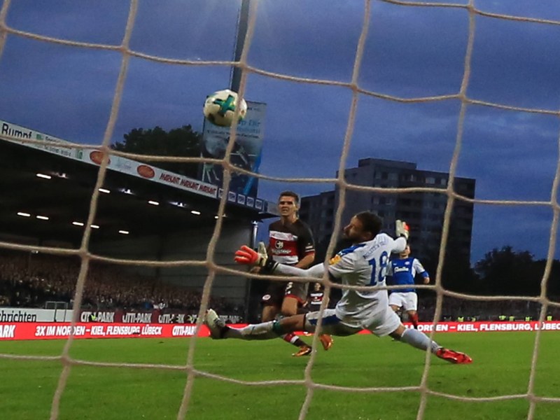 Matchwinner: Johannes Flum sorgte im rasanten Nordderby f&#252;r den einzigen Treffer. 