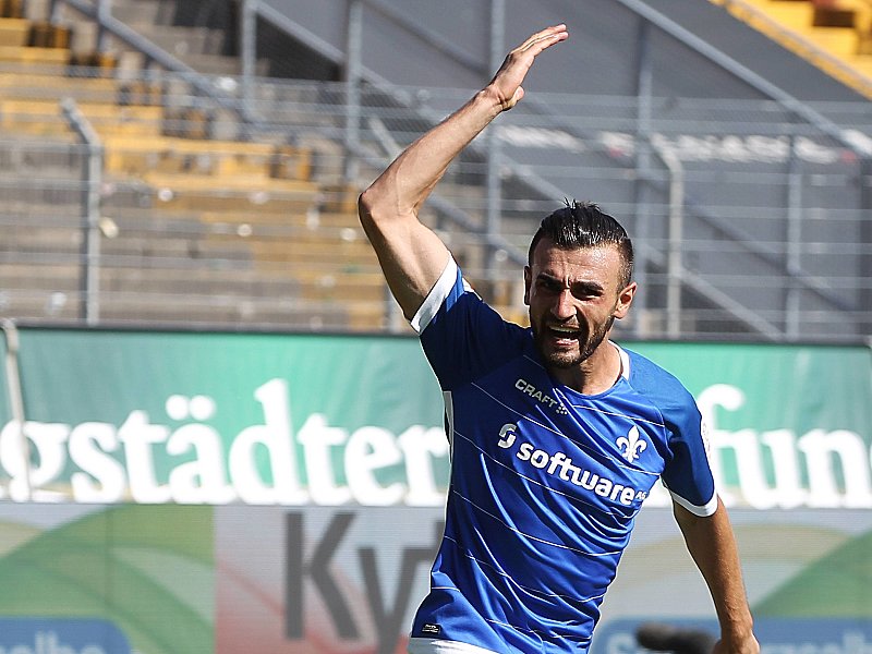 Erstes Spiel, erster Treffer: Neuzugang Serdar Dursun sorgte f&#252;r den Auftaktsieg des SV Darmstadt.