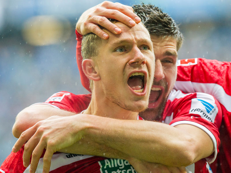 Goldener Treffer: Kaiserslauterns Gaus durfte sich nach seinem Siegtreffer bejubeln lassen.