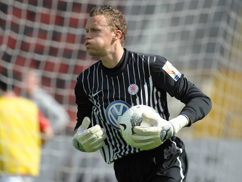 Tief durchatmen: Torwart Erik Domaschke war bisher einer der wenigen Kassel-Spieler in Normalform.