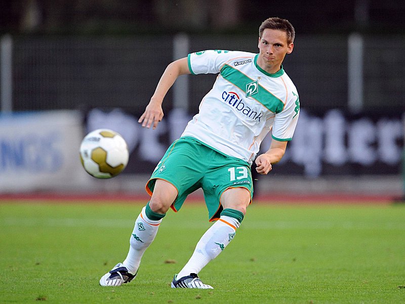 Wird er gegen Dortmund treffen?
Mittelfeld-Mann Kevin Artmann (hier noch im Trikot von Werder Bremen II) hat bereits einen Treffer auf dem Konto.