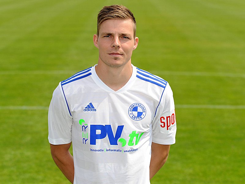 Erlitt seinen zweiten Kreuzbandriss innerhalb eines Jahres: Lottes Mittelfeldspieler Julian Loose.  