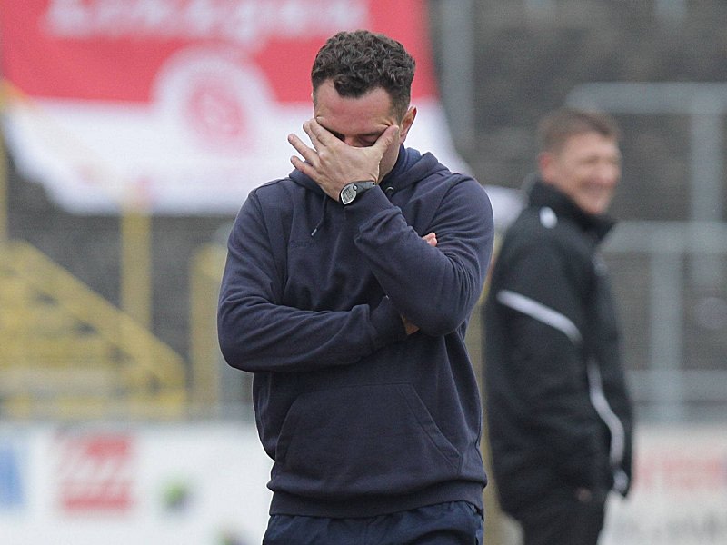 War mit der Leistung seines Teams gegen Worms nicht zufrieden: Pfullendorfs Trainer Adnan Sijaric.