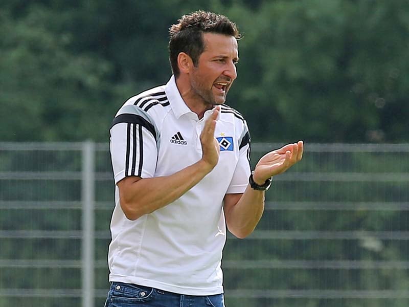 M&#246;chte die Tabelle weiterhin anf&#252;hren: HSV-Coach Josef Zinnbauer. 