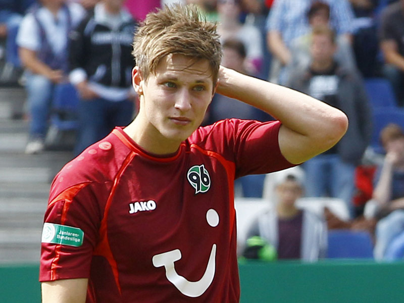 Stand 2014 mit Hannover 96 im Finale um die deutsche A-Junioren-Meisterschaft: Nikola Serra.