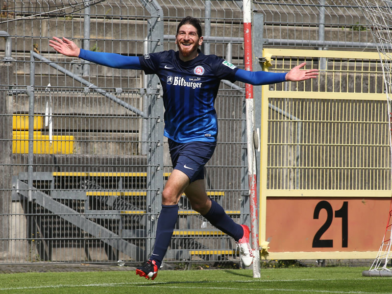 Geh&#246;rte in dieser Spielzeit mit acht Treffern zu den Torgaranten: Wuppertals St&#252;rmer Ecan Aydogmus.