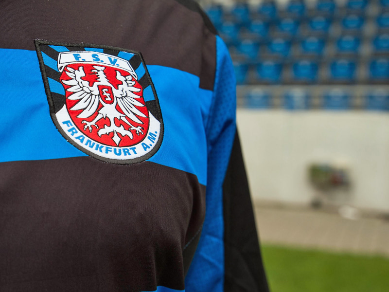 K&#252;nftig in der Regionalliga zu sehen: Das Wappen des FSV Frankfurt.