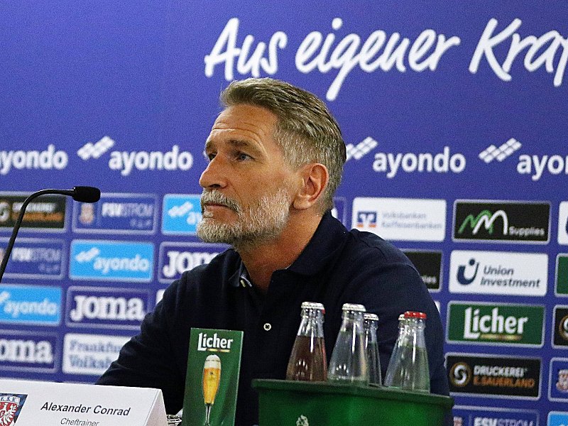 Baut derzeit den Kader f&#252;r die Regionalliga: FSV-Trainer Alexander Conrad.