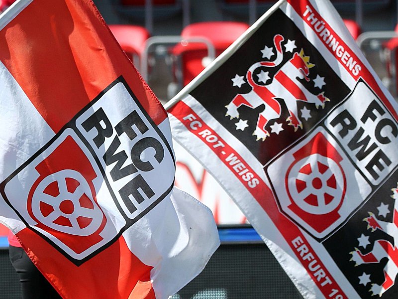 Wird nun alles gut? F&#252;r den FC Rot-Wei&#223; Erfurt sollen sich Sponsoren gefunden haben.