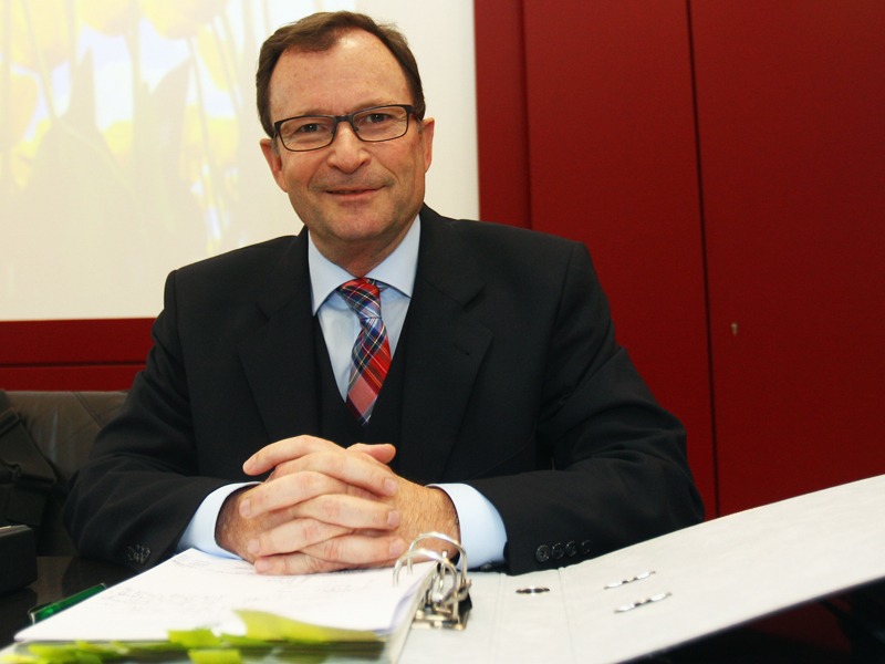 Hans E. Lorenz, Vorsitzender Richter des DFB-Sportgerichts.