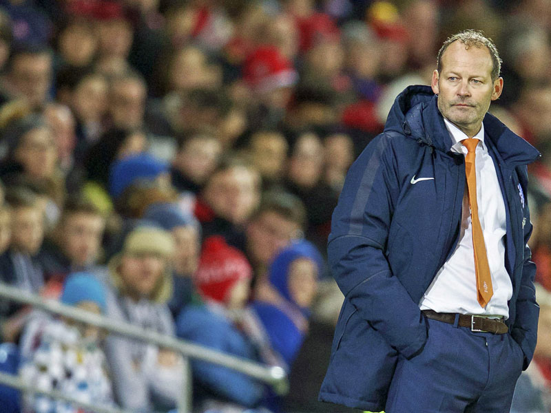 Will von Ergebnissen nichts wissen, braucht aber ein gutes Resultat: Oranje-Coach Danny Blind.