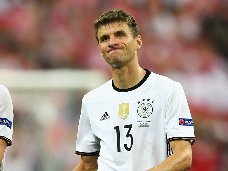 &quot;Mich &#228;rgert weniger, dass ich noch kein EM-Tor geschossen habe...&quot;: Thomas M&#252;ller nach dem 0:0 gegen Polen.