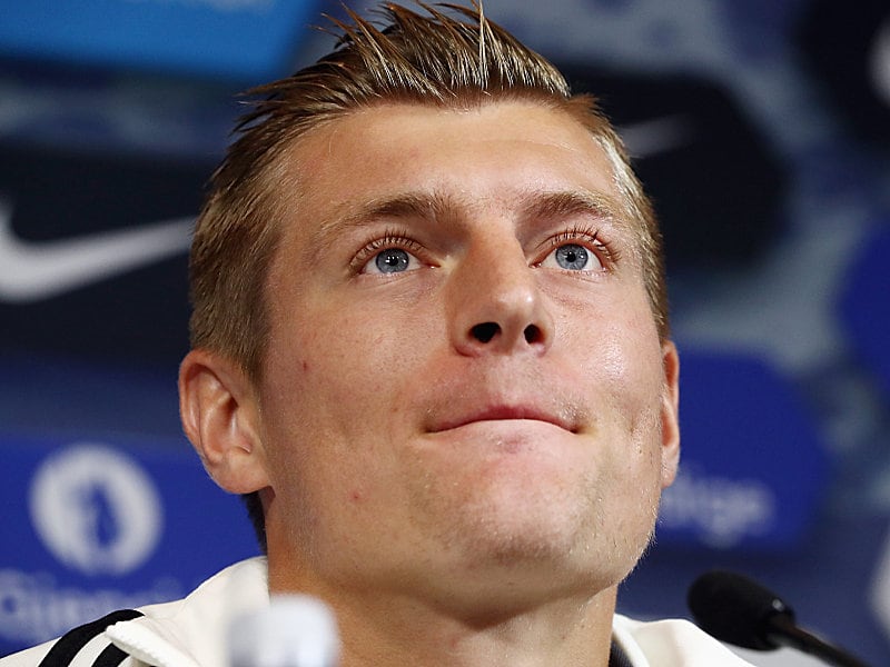 Klarer Blick Richtung erfolgreicher WM-Qualifikation: Toni Kroos.