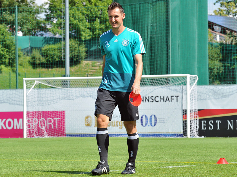 Der Mann f&#252;r den Angriff: Miroslav Klose.