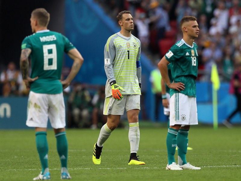 Das historische deutsche WM-Aus hat Spuren hinterlassen - auch in der FIFA-Weltrangliste.