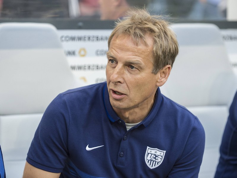 Sieht viel Arbeit auf die DFB-Elf zukommen: Der ehemalige Bundestrainer J&#252;rgen Klinsmann. 