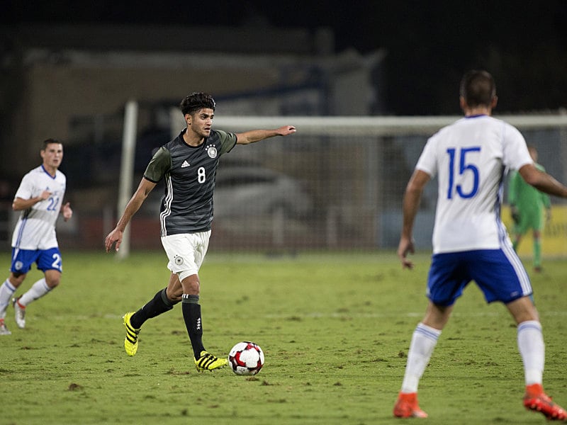 Erzielte beim 5:2-Sieg gegen Israel das 1:0: Deutschlands U-21-Mittelfeldmann Mahmoud Dahoud.
