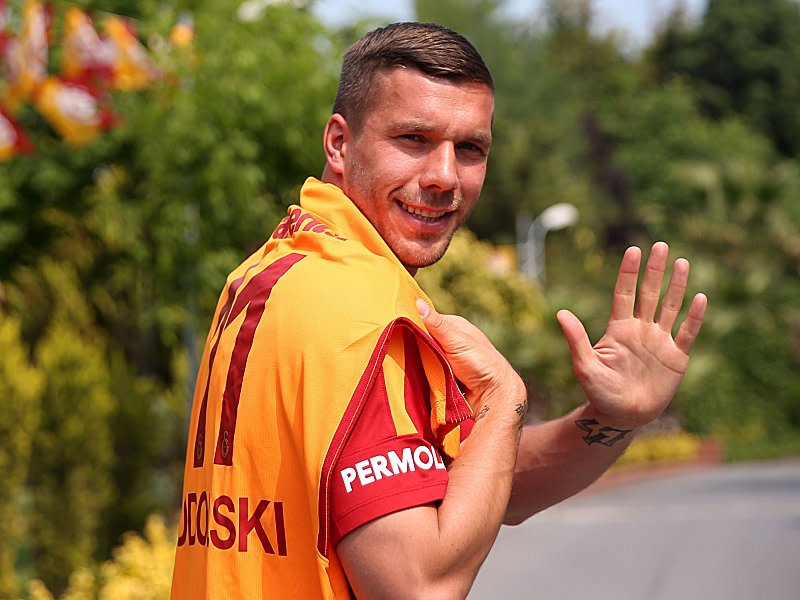 Lukas Podolski blieb in seinem letzten Spiel f&#252;r Galatasaray Istanbul ein Tor verwehrt.