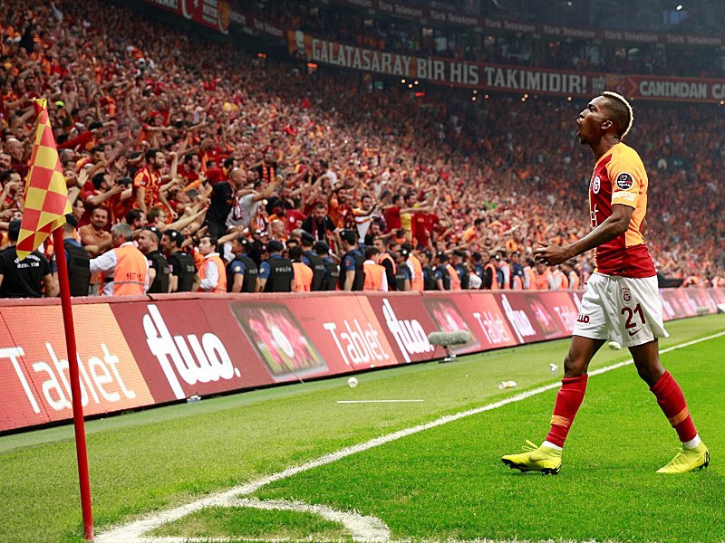 Der Meistermacher: Galatasarays Henry Onyekuru traf zum 2:1.