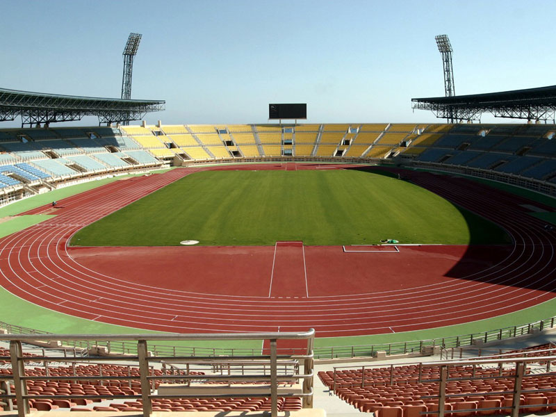 Das Pankritio-Stadion auf Kreta.