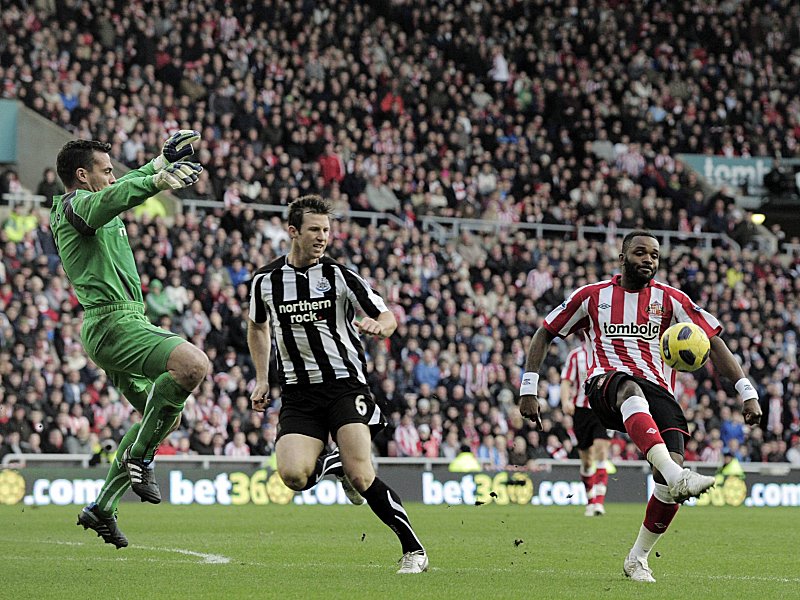 Abschiedsvorstellung im Derby: Darren Bent (r.) spielt k&#252;nftig f&#252;r Aston Villa.