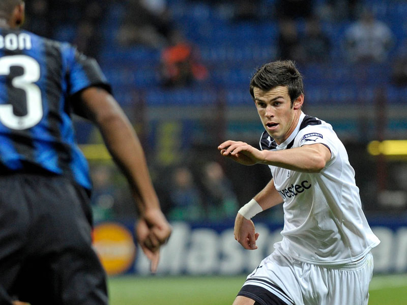 Sein Stern ging in den Spielen gegen Inter am europ&#228;ischen Fu&#223;ball-Himmel auf: Gareth Bale.