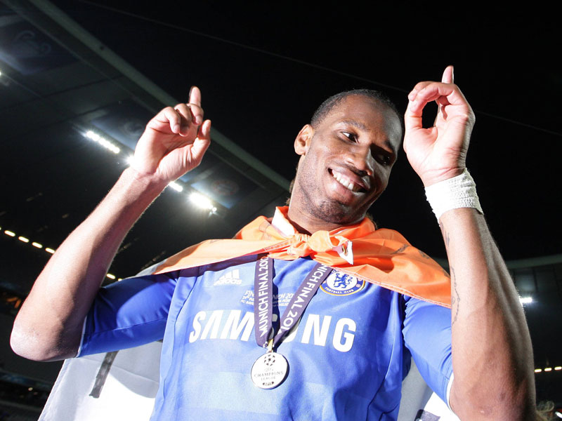 Abschied nach der Kr&#246;nung: Didier Drogba verl&#228;sst den FC Chelsea als Champions-League-Sieger.