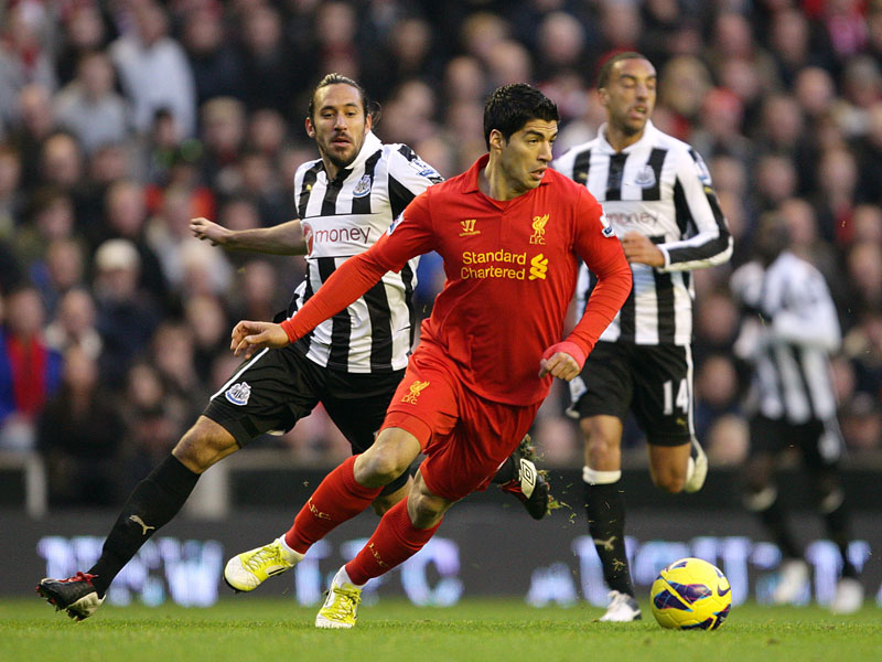 Was w&#228;re Liverpool ohne ihn? Luis Suarez bescherte den Reds gegen Newcastle immerhin noch einen Punkt.