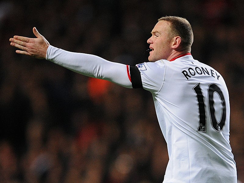 Fehlt gegen die Schweden: Englands St&#252;rmer Wayne Rooney von Manchester United.