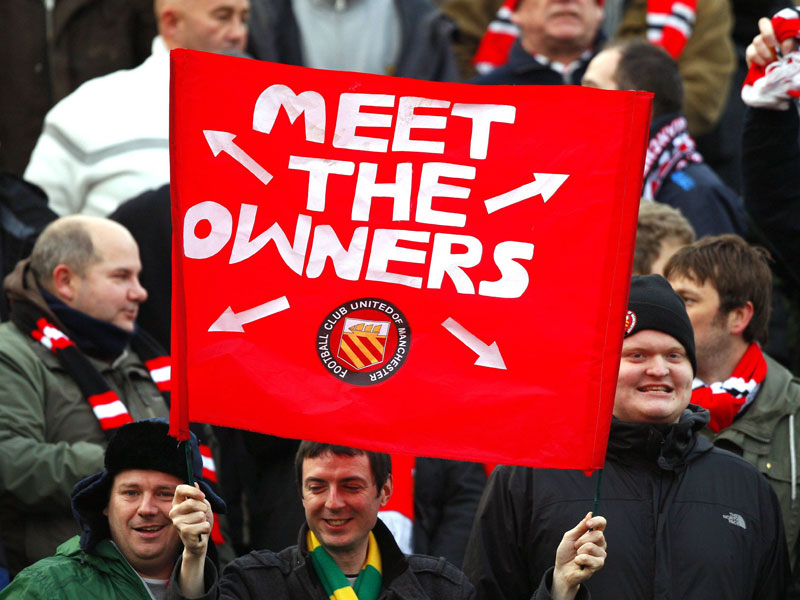 Stolze Fans: Beim FC United of Manchester gibt es nicht den einen Klubbesitzer.