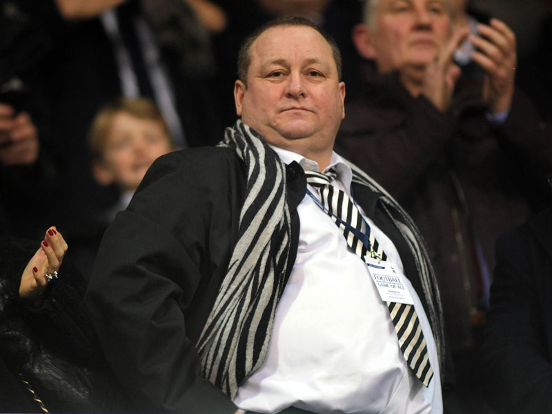 Kehrtwende in der Transferpolitik - doch die Gr&#252;nde sind die gleichen: Newcastles Klubbesitzer Mike Ashley.