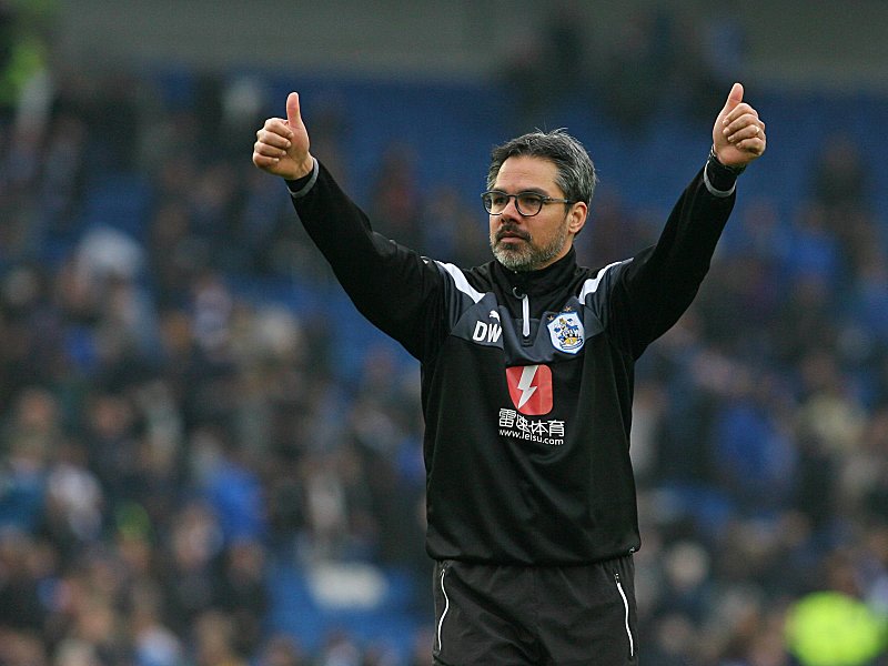 Braucht aus zwei Spielen noch einen Punkt, um mit Huddersfield Town in der Premier League zu bleiben: Trainer David Wagner.
