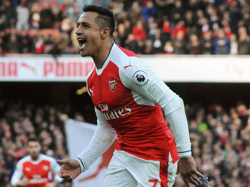 Traf beim 3:1 gegen Bournemouth doppelt: Arsenals Alexis Sanchez.