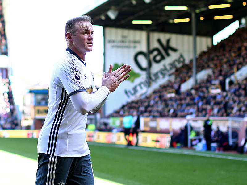 Drittes Saisontor in der Liga: Wayne Rooney erzielte das 2:0 in Burnley.