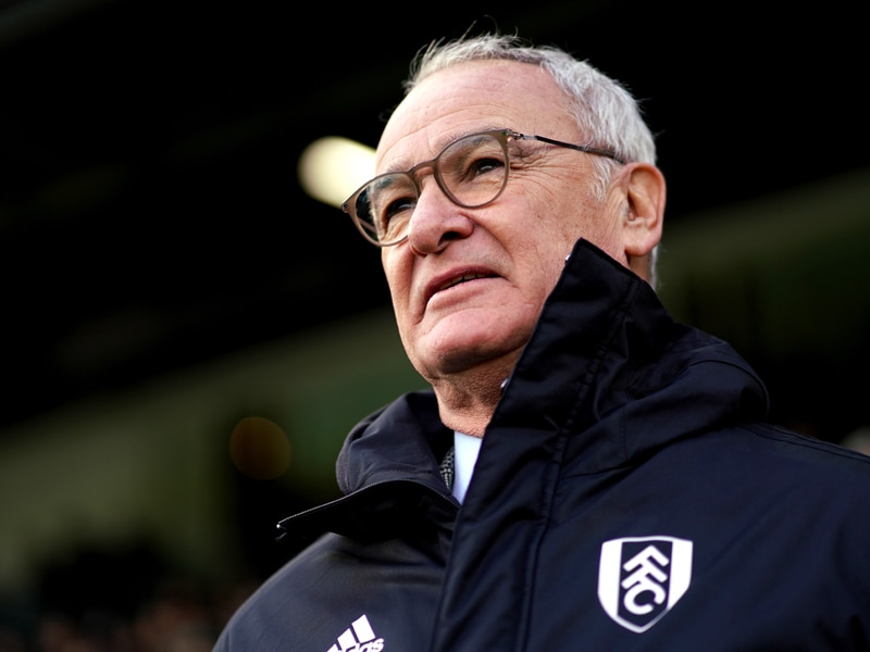 Hielt sich nicht lange auf Fulhams Trainerstuhl: Claudio Ranieri.
