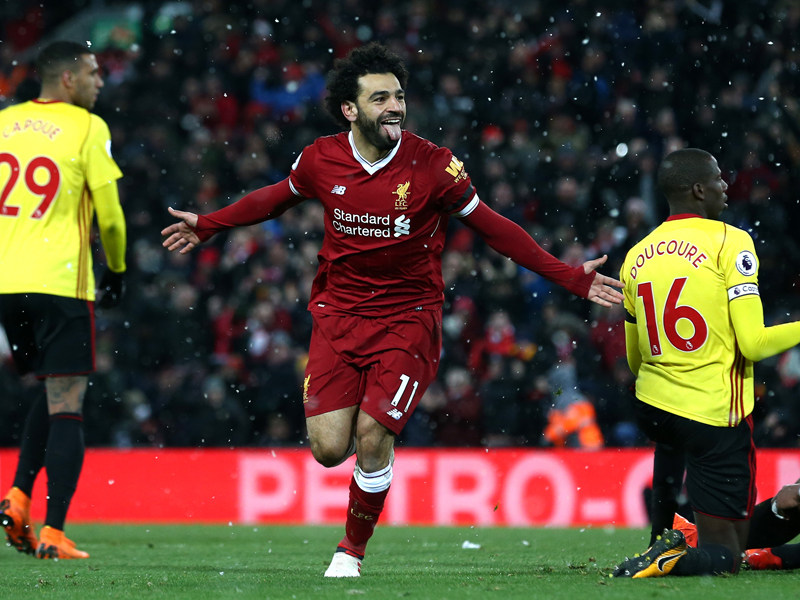 Schoss seine Mannschaft gegen Watford quasi im Alleingang zum Sieg: Liverpools Mohamed Salah. 