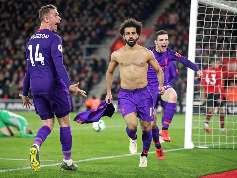Machte das 2:1 in Southampton: Liverpools Salah.