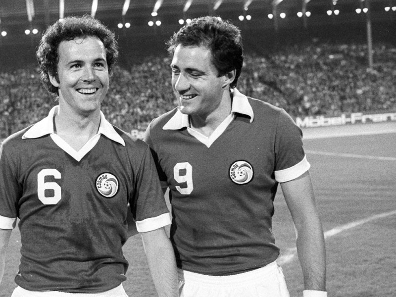 Auch bei New York Cosmos, mit Teamkollege Franz Beckenbauer, zeigte Giorgio Chinaglia seine Torj&#228;gerqualit&#228;ten.