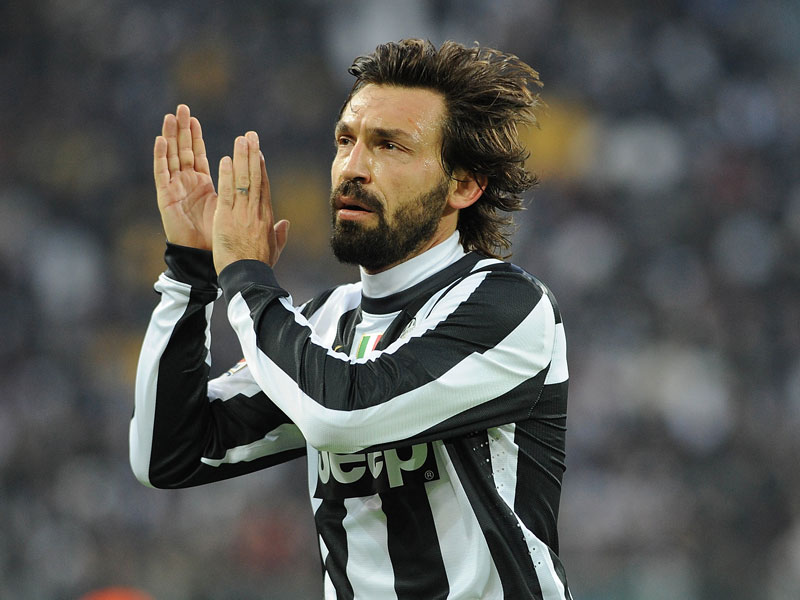 Andrea Pirlo ist mit Juventus der Gewinner des Spieltags.