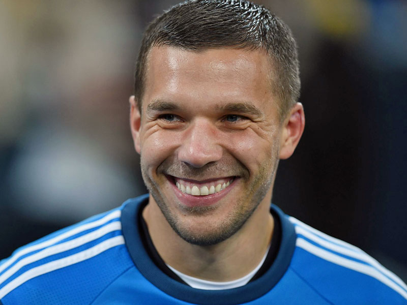 Lukas Podolski ist nach Transfer-Hickhack gl&#252;cklich bei Inter angekommen.
