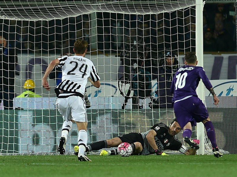 Held von Florenz: Gianluigi Buffon parierte kurz vor Schluss einen Elfmeter.