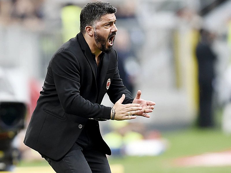 Leitet seit dieser Saison das Projekt Milan - und steht vor seinem ersten Titel: Trainer Gennaro Gattuso.