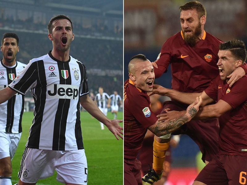 Es wird spannend: Juventus Turin erwartet den &#228;rgsten Verfolger - die Roma.