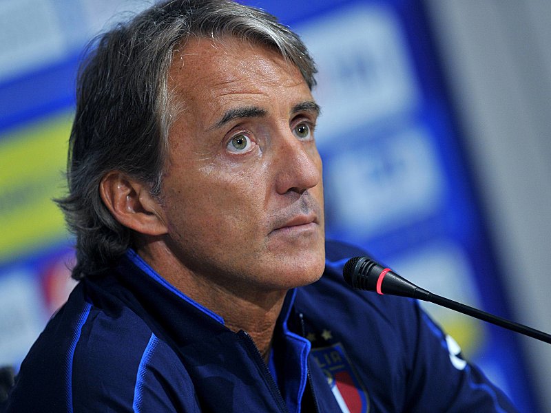 Verantwortlich f&#252;r die Geschicke der italienischen Nationalmannschaft: Roberto Mancini.