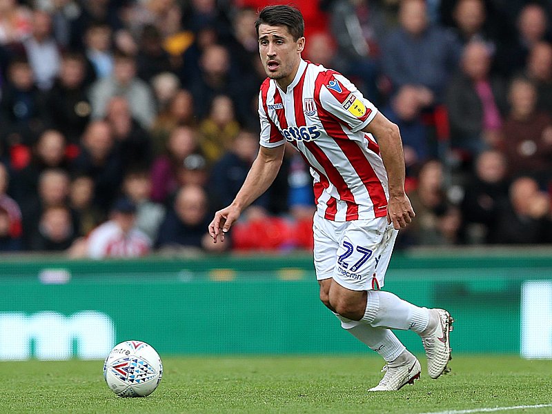 F&#252;hlt sich in England bei Stoke City wohl - und denkt mit gemischten Gef&#252;hlen an Italien zur&#252;ck: Angreifer Bojan Krkic.