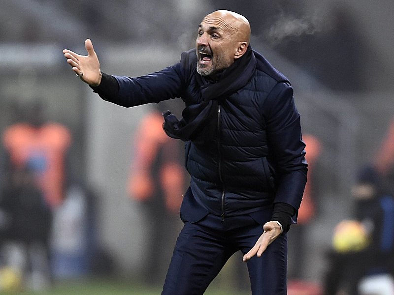 Angefressen an der Seitenlinie: Inter-Coach Luciano Spalletti beim Spiel gegen Pordenone.