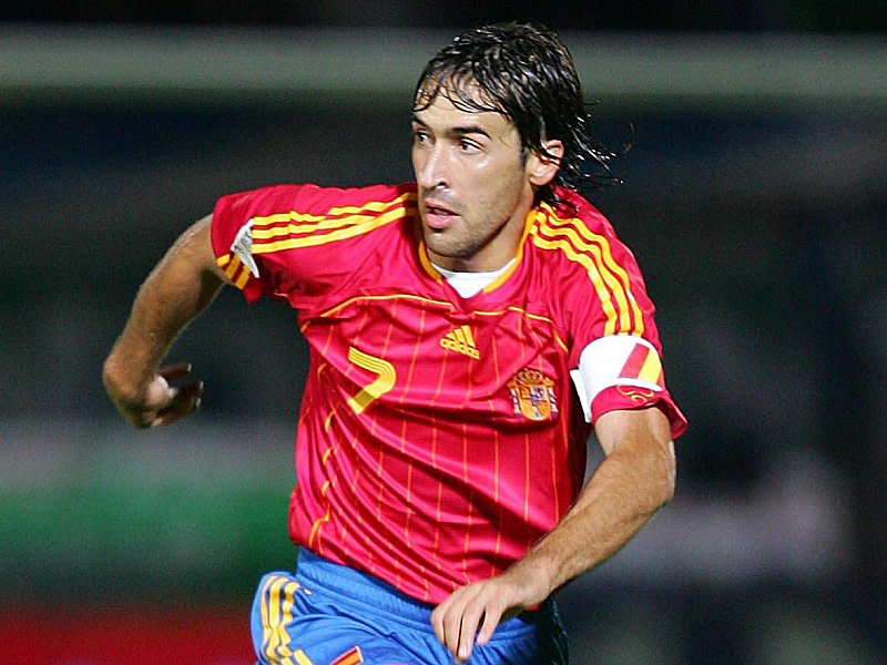 Letzter Auftritt 2006: Raul im Dress der spanischen Nationalmannschaft.