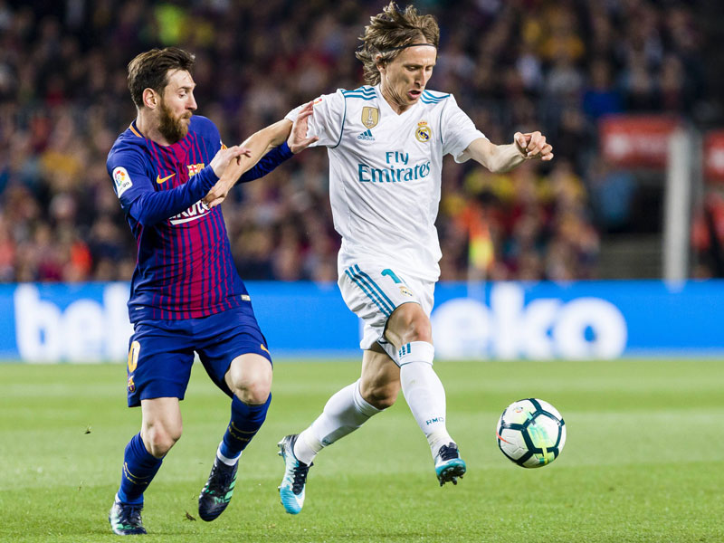 K&#228;mpfen Lionel Messi und Luka Modric bald in den USA um Punkte? Einzelne Spiele der spanischen Liga sollen k&#252;nftig in Nordamerika ausgetragen werden.
