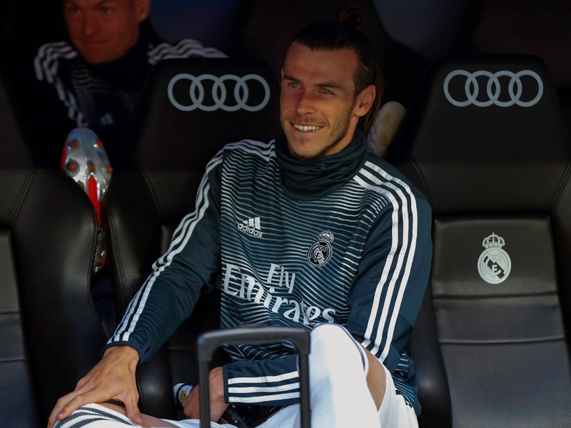 Gute Miene zum b&#246;sen Spiel: Gareth Bale legte gegen Betis die Beine hoch.