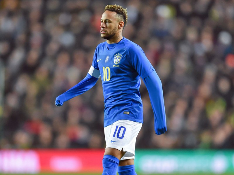 Er wird die brasilianische Nationalmannschaft vorerst nicht mehr aufs Feld f&#252;hren: Neymar.